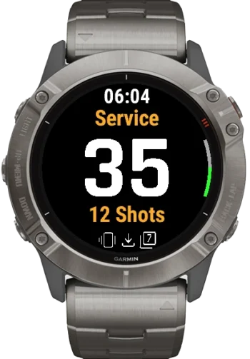 Legacy User Interface (eg: Fēnix® 5 & 6)